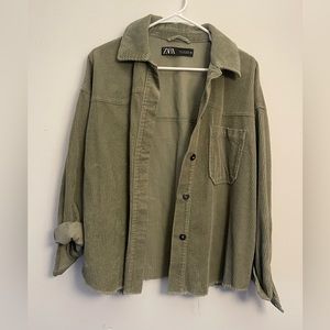 Zara jacket- Green- Large